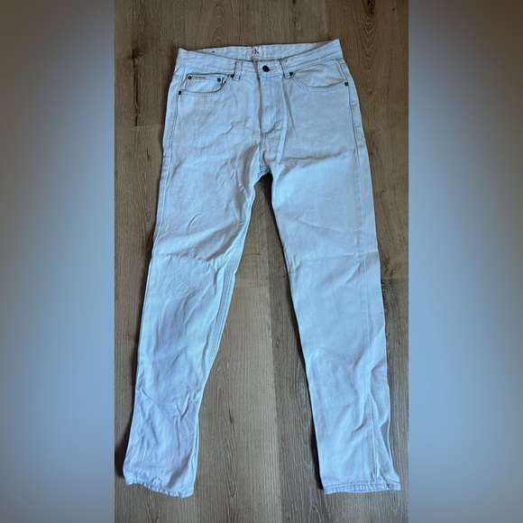 Men’s Calvin Klein Light Washed Slim fit Denim Jeans 30 x 32 - Picture 2 of 7